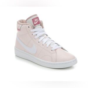 Nike Court Royale 2 Mid Sneakers Women’s 7 EUC Blush Pink
